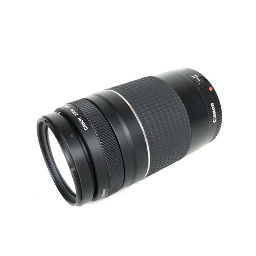 Canon zoom lens - ef, 75-300mm