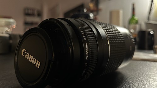 Canon objektiv - (ef, 75-300