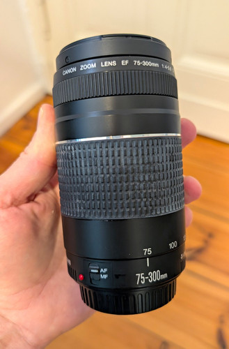 Canon 300mm 4 5 6 - 75-300mm, f/4-5,6